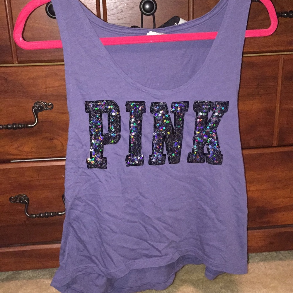 Pink tank top